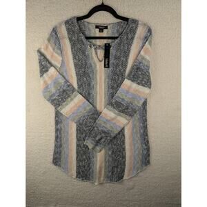 Tribekka 44 Multicolor Striped Sweater - Size Large